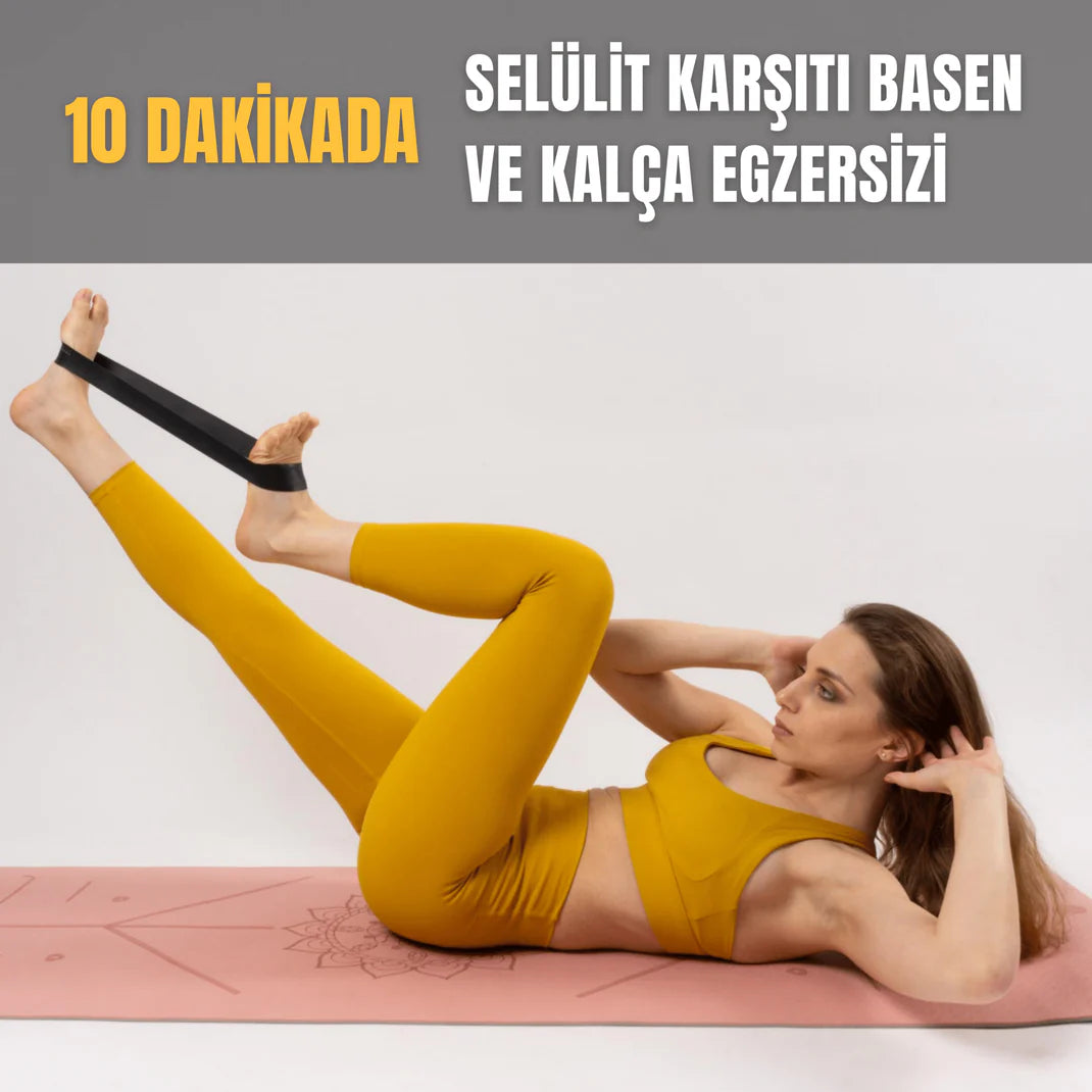 10 Dakikalık Anti-Selülit Egzersiz Video Kursu